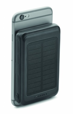 Logotrade promotional giveaway image of: Solar power bank 5000 mAh