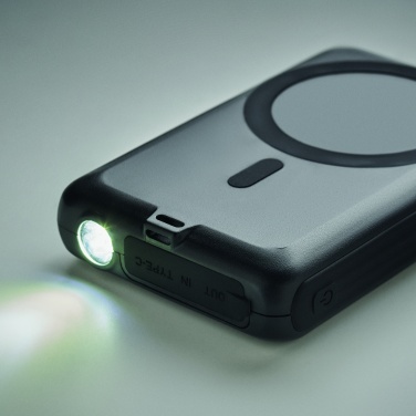 Logo trade promotional merchandise picture of: Solar power bank 5000 mAh