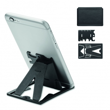 Logotrade corporate gift picture of: Multi-tool pocket phone stand