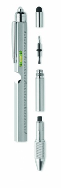 Logotrade promotional giveaway image of: Spirit level pen with ruler