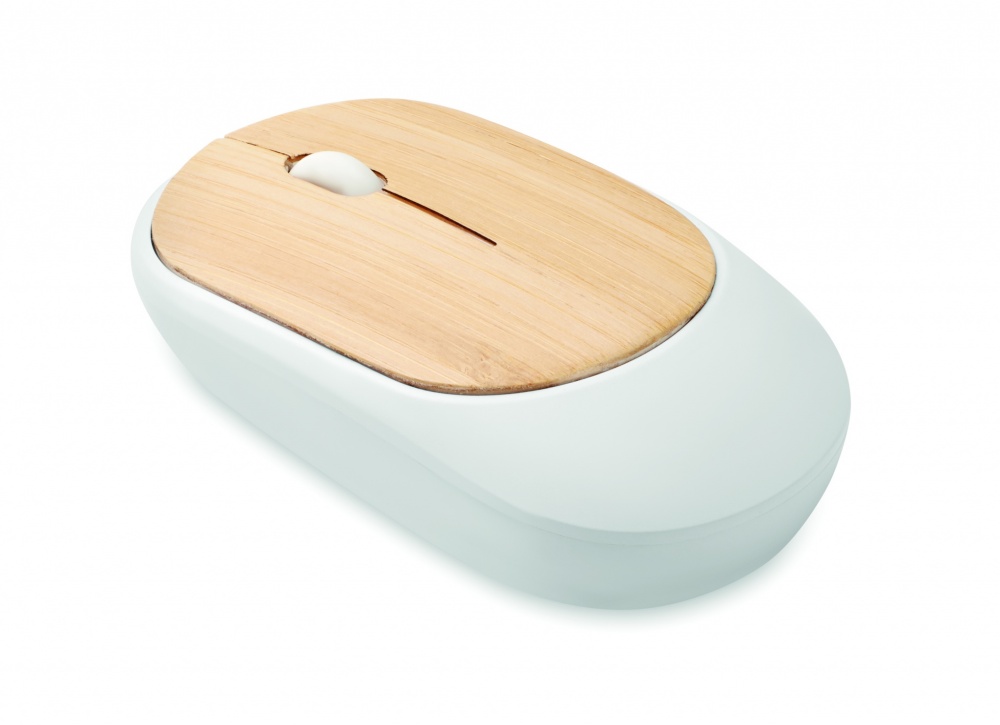 Logotrade promotional item image of: Wireless mouse in bamboo