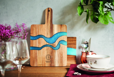 Logo trade promotional giveaway photo of: Acacia wood serving board