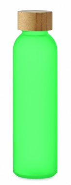 Logotrade promotional item picture of: Frosted glass bottle 500ml