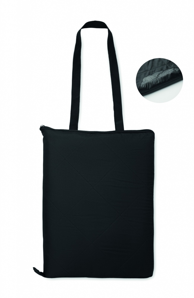 Logo trade advertising products image of: Foldable picnic blanket