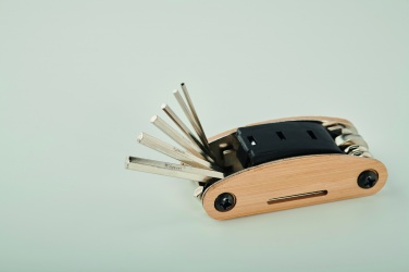 Logo trade advertising product photo of: Multi tool pocket in bamboo