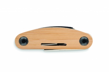 Logo trade promotional giveaway photo of: Multi tool pocket in bamboo