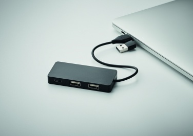 Logotrade business gifts photo of: 3 port USB hub with 20cm cable