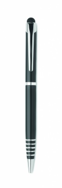 Logo trade promotional items image of: Stylus ball pen