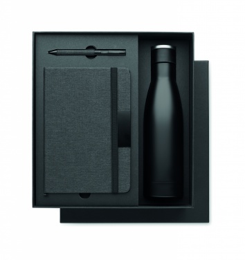Logo trade promotional giveaways image of: Luxury 3 piece gift set