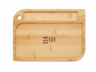 Logotrade promotional giveaway image of: Meal plate in bamboo
