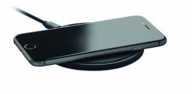 Logo trade promotional products image of: Recycled 15W Wireless charger