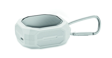 Logo trade promotional items picture of: TWS earbuds with solar charger