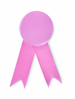 Logo trade promotional item photo of: Ribbon style badge pin