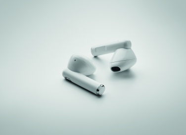 Logo trade promotional gifts picture of: TWS earbuds with charging base