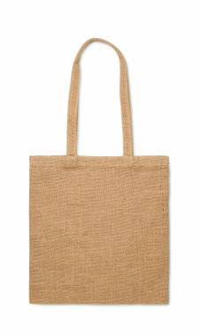 Logo trade corporate gifts picture of: Jute long handled shopping bag