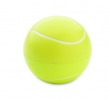 Logo trade business gift photo of: Lip balm in tennis ball shape
