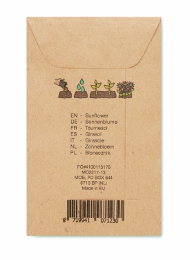 Logotrade advertising product picture of: Sunflower seeds in envelope