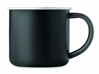 Logo trade promotional giveaways image of: Recycled stainless steel mug