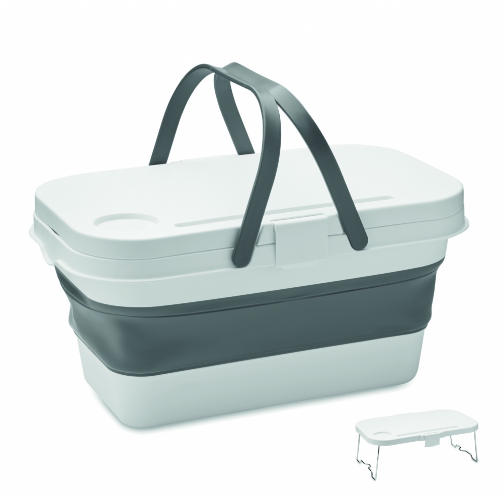 Logotrade promotional products photo of: Collapsible picnic basket