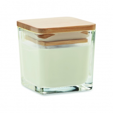 Logotrade corporate gift image of: Squared fragranced candle 50gr