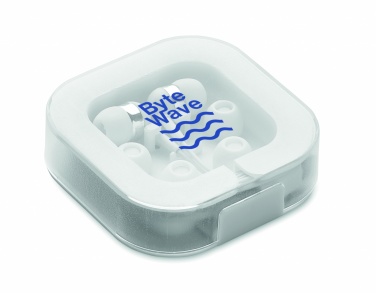 Logotrade business gift image of: Ear phones with silicone covers