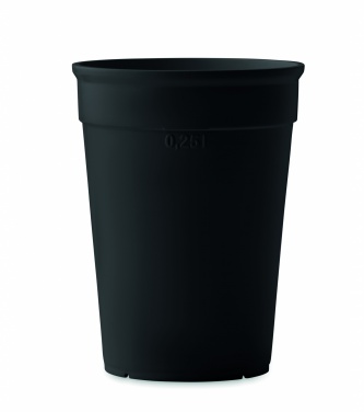 Logotrade promotional merchandise image of: Recycled PP cup capacity 250 ml