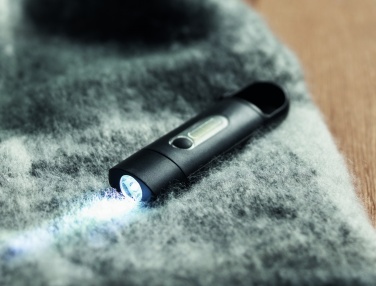 Logo trade promotional gifts picture of: Pocket size COB flash light
