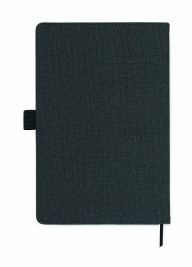 Logo trade business gift photo of: A5 notebook PU front pocket