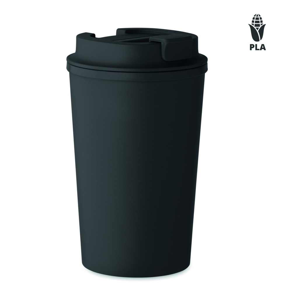 Logotrade corporate gift image of: PLA double wall tumbler 350 ml