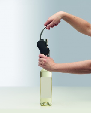 Logo trade promotional merchandise photo of: Automatic lever corkscrew