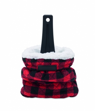 Logo trade promotional giveaway photo of: Quilted ice scraper glove