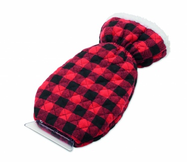 Logo trade promotional giveaways image of: Quilted ice scraper glove