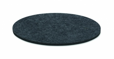 Logotrade corporate gift image of: Round coaster in RPET felt