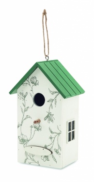 Logotrade promotional item picture of: Bird house in plywood