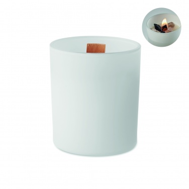 Logo trade corporate gifts picture of: Plant based wax candle 200 gr