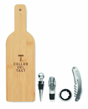 Logotrade promotional giveaways photo of: Bottle shaped wine set