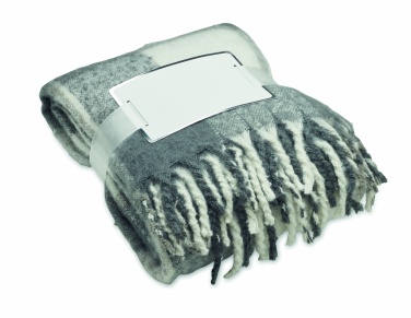 Logotrade promotional giveaways photo of: Chequered mohair blanket