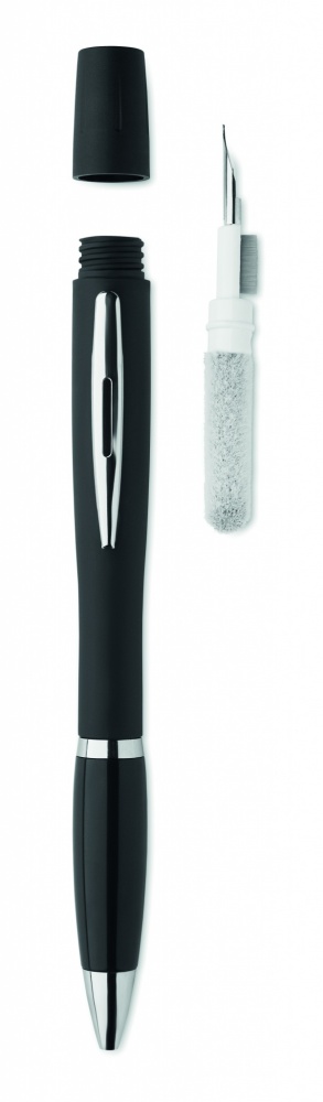 Logo trade business gifts image of: Pen with TWS cleaning set