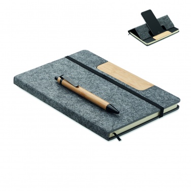 Logotrade corporate gifts photo of: A5 RPET notebook set