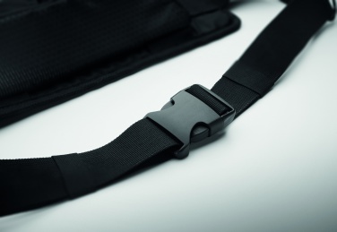 Logo trade promotional items image of: Hiking waist bag in 420D nylon