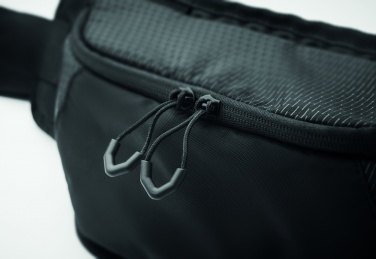 Logo trade promotional giveaway photo of: Hiking waist bag in 420D nylon