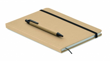 Logotrade promotional giveaway image of: A5 notebook in recycled carton