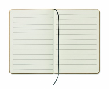 Logo trade promotional products picture of: A5 notebook in recycled carton
