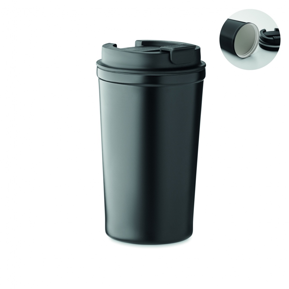 Logo trade promotional gifts picture of: Ceramic lining tumbler 350 ml