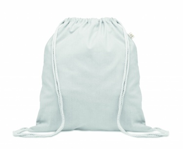Logo trade promotional gifts picture of: Recycled 140 gr/m² cotton bag
