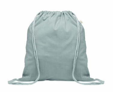 Logo trade promotional gift photo of: Recycled 140 gr/m² cotton bag