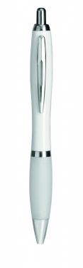 Logo trade promotional merchandise image of: Riocolor Ball pen in blue ink