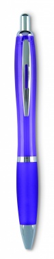 Logo trade promotional merchandise picture of: Riocolor Ball pen in blue ink