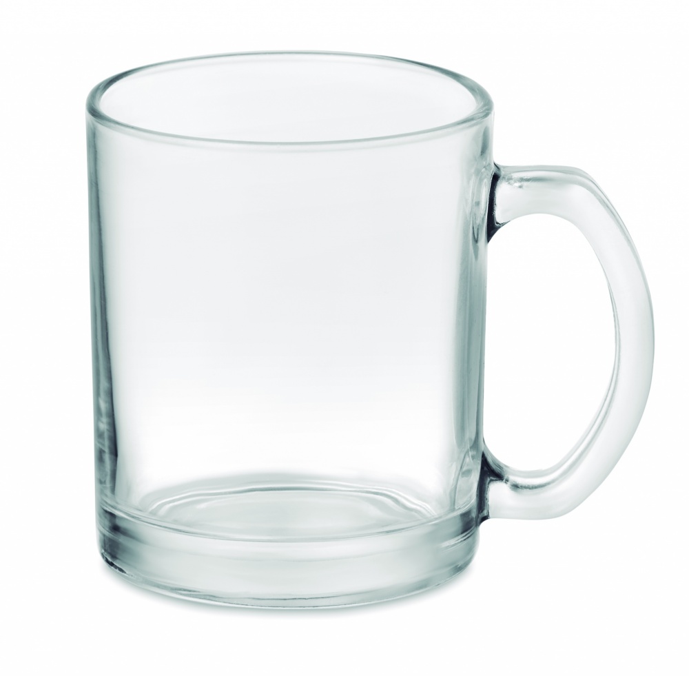 Logo trade promotional gift photo of: Glass sublimation mug 300ml