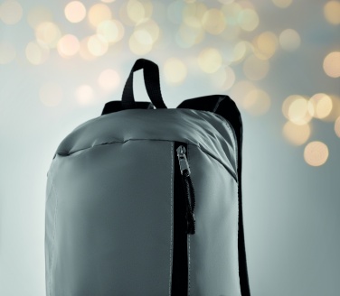 Logotrade promotional product image of: High reflective backpack 600D